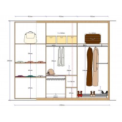 Ropero de 3m x 2.50m