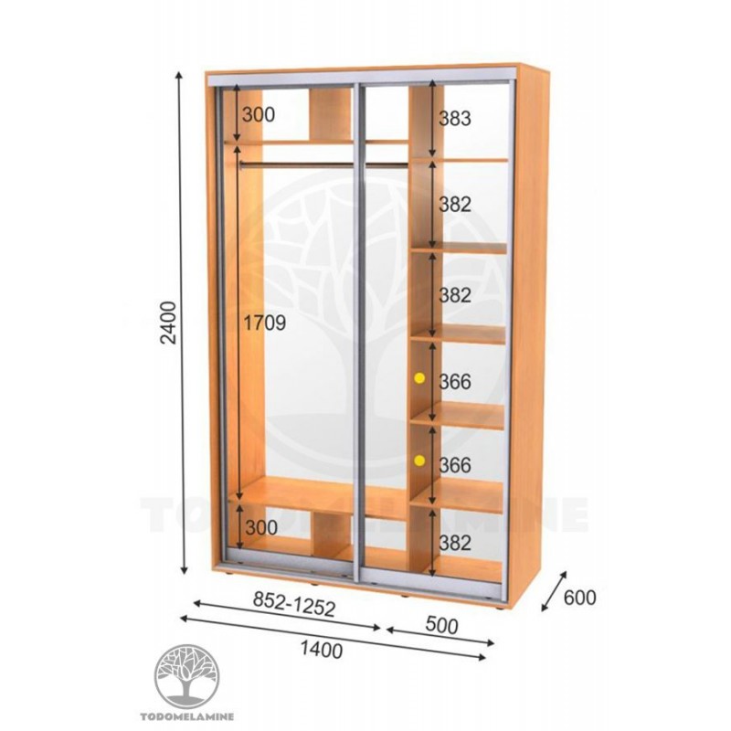 Armario de 2.40m x 1.40m