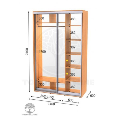 Armario de 2.40m x 1.40m